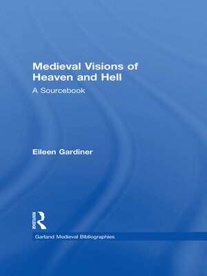 cover image of Medieval Visions of Heaven and Hell